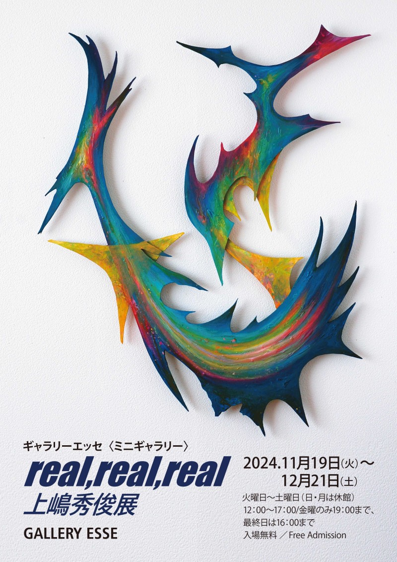 上嶋秀俊展 『real,real,real』イメージ画像