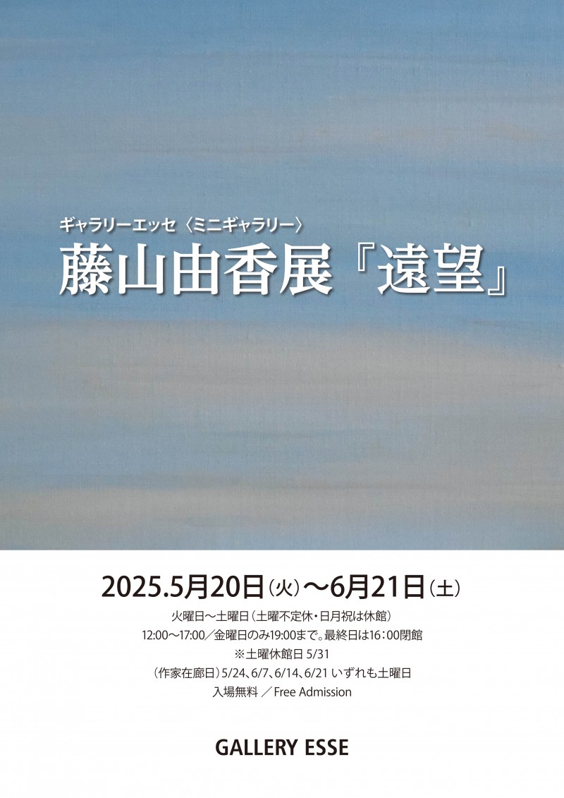 藤山由香展『遠望』イメージ画像