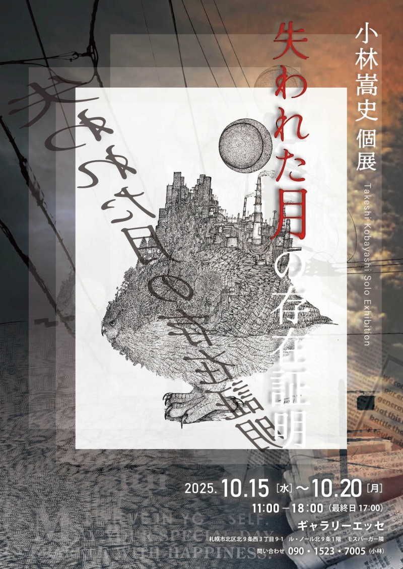 小林嵩史個展  失われた月の存在証明イメージ画像