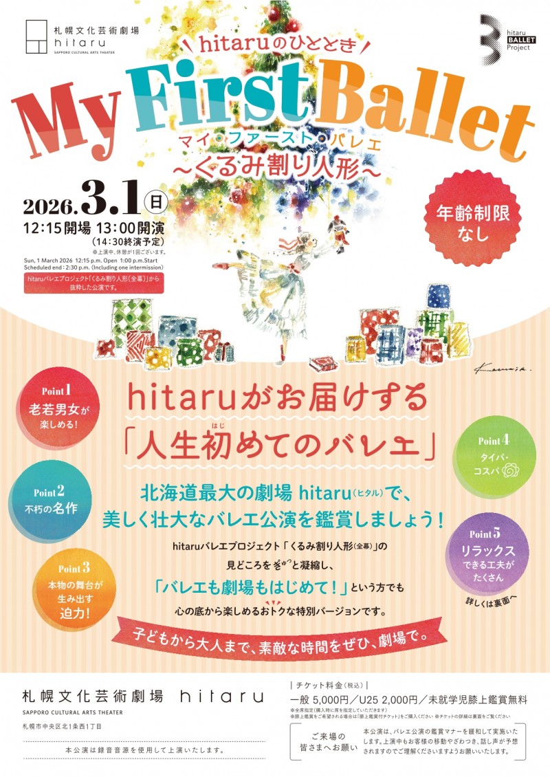 hitaruのひととき My First Ballet ~くるみ割り人形~イメージ画像