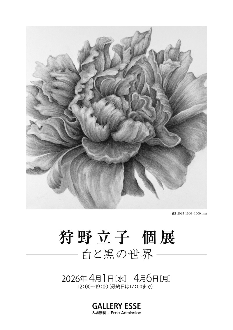 狩野立子個展－黒と白の世界－イメージ画像