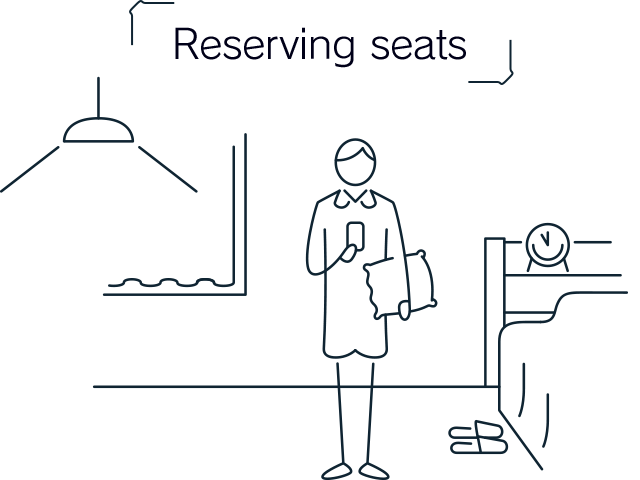 Reserving seats