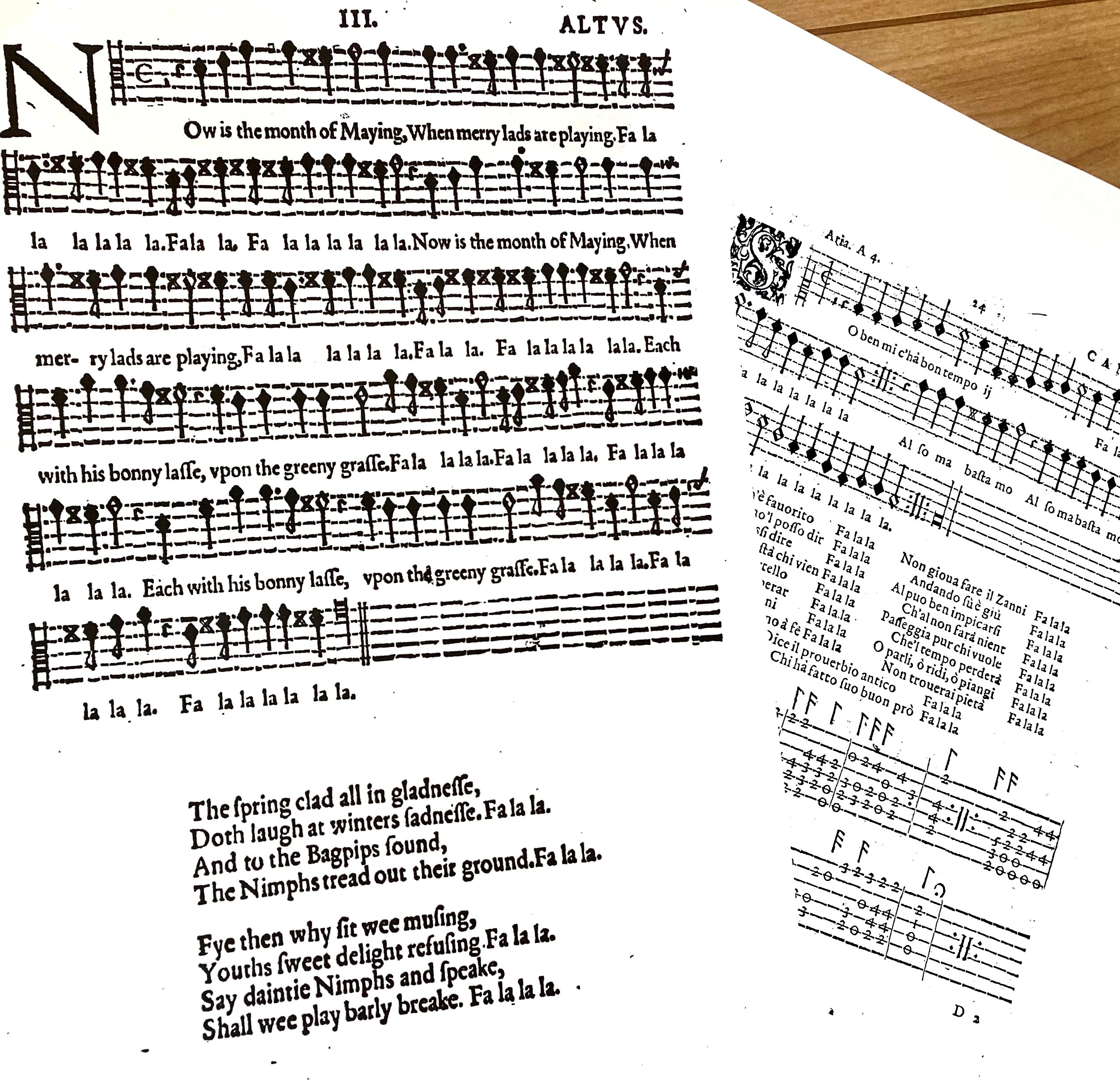 朝のミニ・コンサート ～16世紀から17世紀の声楽曲と器楽曲イメージ