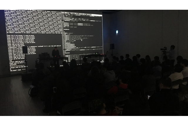 さっぽろ天神山アートスタジオ UCCN アーティスト・イン・レジデンス・プログラム 2019–2020 パフォーマンス・イベント「Pulse: Live coding & algorithmic music」イメージ画像